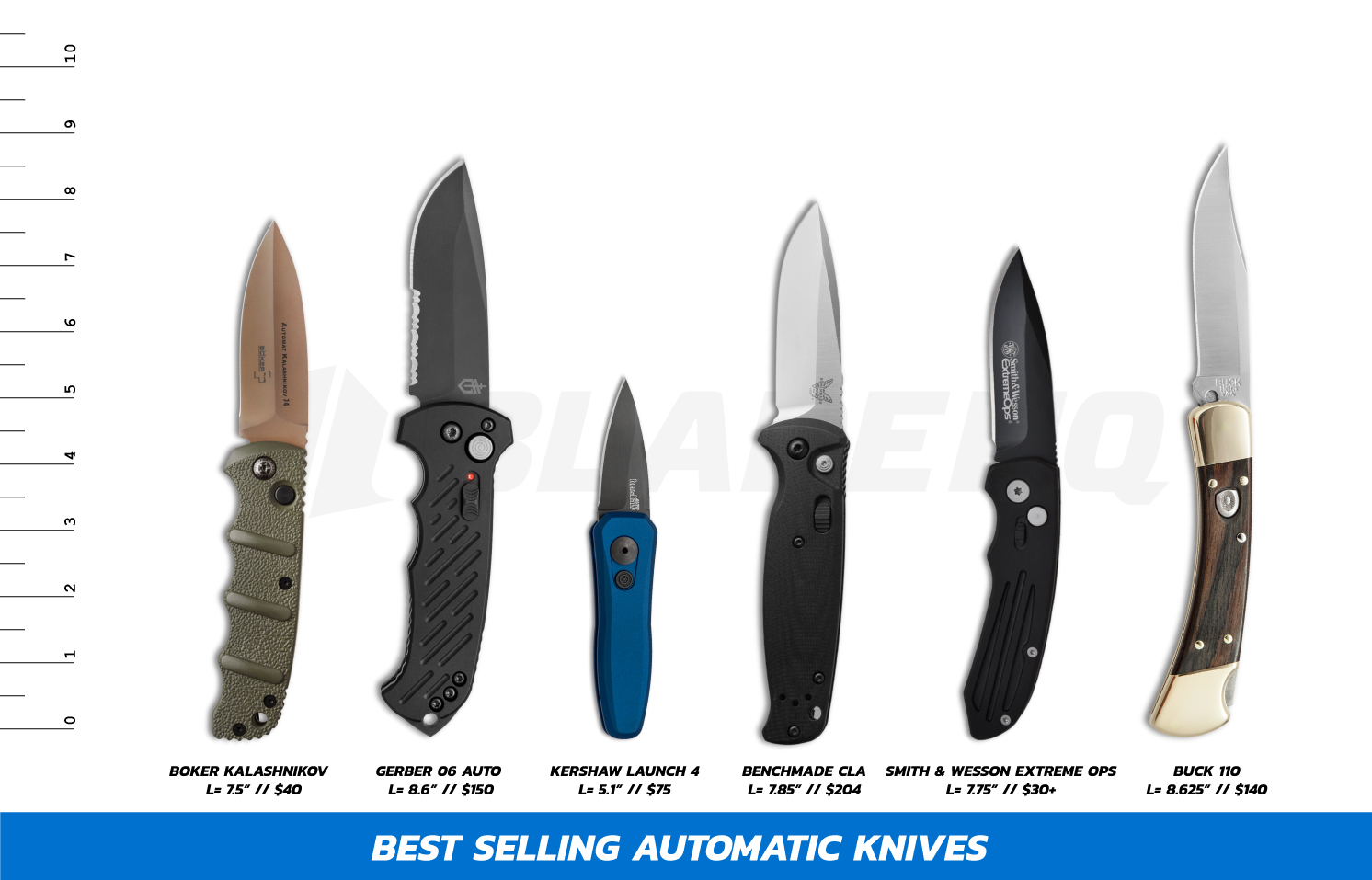 Best Automatic Knives Switchblade Knife Review Blade HQ